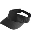 Augusta Sportswear 6226 Youth Sport Twill Visor in Black