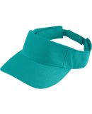Augusta Sportswear 6226 Youth Sport Twill Visor in Teal