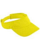 Augusta Sportswear 6227 Athletic Mesh Visor in Power yellow