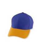 Augusta Sportswear 6235 Athletic Mesh Cap-Adult in Purple/ gold