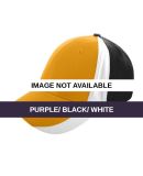 Augusta Sportswear 6247 Sport Flex Three-Color Ath Purple/ Black/ White