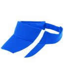 Augusta Sportswear 6261 Youth Adjustable Wicking M in Royal/ white