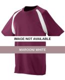 Augusta Sportswear 218 Wicking Color Block Jersey Maroon/ White