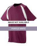 Augusta Sportswear 218 Wicking Color Block Jersey Purple/ White