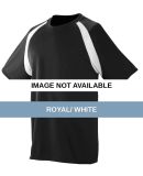 Augusta Sportswear 219 Youth Wicking Color Block J Royal/ White