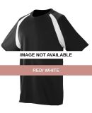 Augusta Sportswear 219 Youth Wicking Color Block J Red/ White