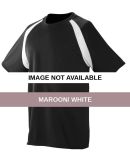 Augusta Sportswear 219 Youth Wicking Color Block J Maroon/ White