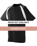 Augusta Sportswear 219 Youth Wicking Color Block J Orange/ White