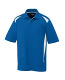 Augusta Sportswear 5012 Two-Tone Premier Sport Shi in Royal/ white