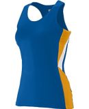 Augusta Sportswear 334 Women's Sprint Jersey in Royal/ gold/ white