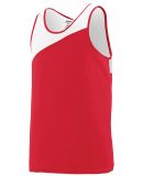 Augusta Sportswear 352 Accelerate Jersey in Red/ white