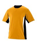 Augusta Sportswear 1510 Surge Jersey in Gold/ black/ white