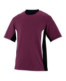 Augusta Sportswear 1510 Surge Jersey in Maroon/ black/ white