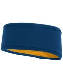 Augusta Sportswear 6750 Reversible Headband in Navy/ gold