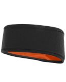 Augusta Sportswear 6750 Reversible Headband in Black/ orange