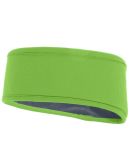 Augusta Sportswear 6750 Reversible Headband in Lime/ graphite