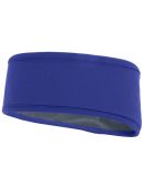 Augusta Sportswear 6750 Reversible Headband in Purple/ graphite