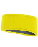 Augusta Sportswear 6750 Reversible Headband in Power yellow/ graphite