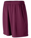 Augusta Sportswear 806 Youth Wicking Mesh Athletic in Maroon