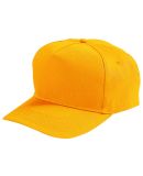 Augusta Sportswear 6207 Youth Five-Panel Cotton Tw in Gold