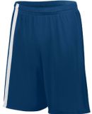 Augusta Sportswear 1622 Attacking Third Short in Navy/ white