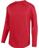 Augusta Sportswear 5542 Edge Pullover in Red/ white