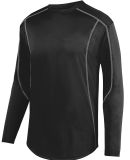 Augusta Sportswear 5543 Youth Edge Pullover in Black/ white