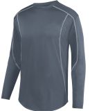 Augusta Sportswear 5543 Youth Edge Pullover in Graphite/ white