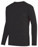 Augusta Sportswear 2903 Shadow Tonal Heather Long  in Black