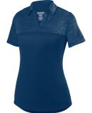 Augusta Sportswear 5413 Women's Shadow Tonal Heath in Navy