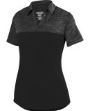 Augusta Sportswear 5413 Women's Shadow Tonal Heath in Black