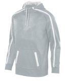 Augusta Sportswear 5555 Youth Stoked Tonal Heather in Silver/ white