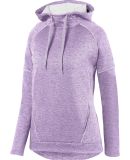 Augusta Sportswear 5556 Ladies Zoe Tonal Heather H in Light lavender/ white