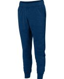 Augusta Sportswear 5562 Tonal Heather Fleece Jogge in Navy