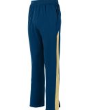 Augusta Sportswear 7761 Youth Medalist Pant 2.0 in Navy/ vegas gold