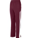 Augusta Sportswear 7761 Youth Medalist Pant 2.0 in Maroon/ white