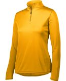 Augusta Sportswear 2787 Women's Attain Quarter-Zip in Gold