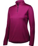 Augusta Sportswear 2787 Women's Attain Quarter-Zip in Maroon