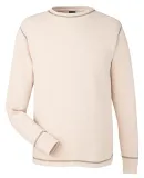 J America 8238 Vintage Long Sleeve Thermal T-Shirt in Oatmeal heather