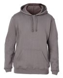 J America 8824 Premium Hooded Sweatshirt in Fossil