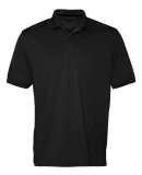 13Z0111/Men's Solid Polo in Black