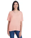 Anvil 36PVL Women's Freedom Drop Shoulder Tee in Dusty rose