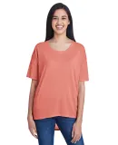 Anvil 36PVL Women's Freedom Drop Shoulder Tee in Terracotta