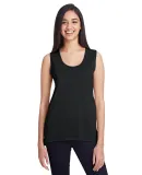 Anvil 37PVL Women's Freedom Sleeveless Tee in Black