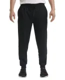 Anvil 73120 French Terry Unisex Joggers in Black