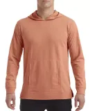 Anvil 73500 French Terry Unisex Hooded Pullover in Terracotta