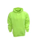 Bright Shield BS301 Adult Pullover Fleece Hood SAFETY GREEN