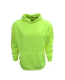 Bright Shield B309 Adult Performance Pullover Hood SAFETY GREEN