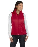 Harriton M795W Ladies' Essential Polyfill Vest RED