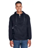 Harriton M750 Adult Packable Nylon Jacket NAVY